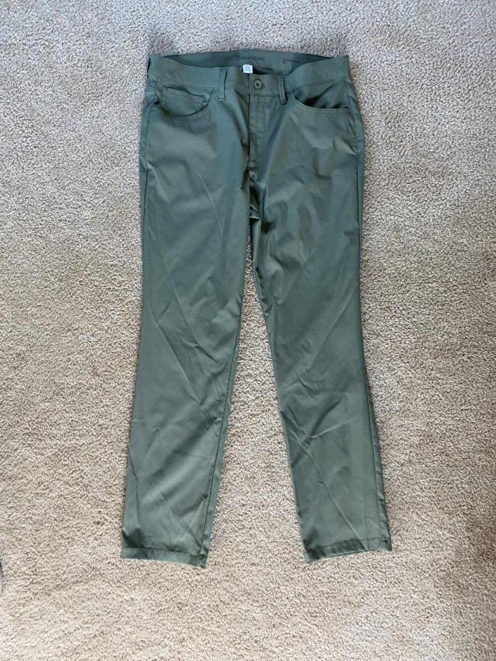 CK stretchable Men's casual pants Size 36x32